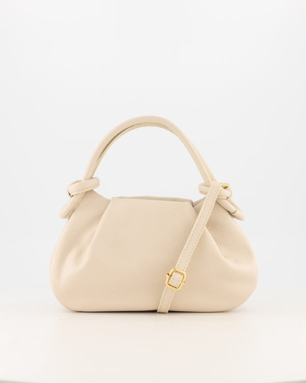 Tas Lucca leer ecru