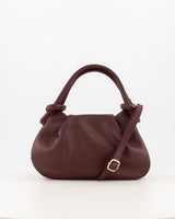 Tas Lucca leer bordeaux