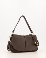 Tas Catania leer donkerbruin