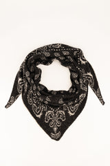Hollis sjaal Black/Cream