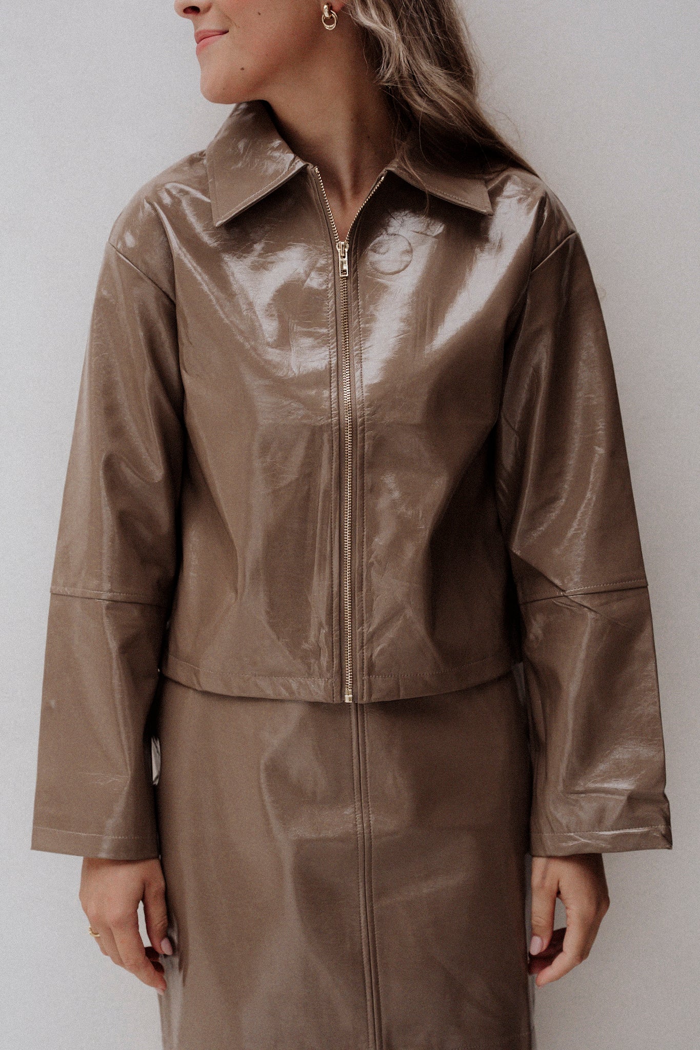 Faye Jacket Taupe
