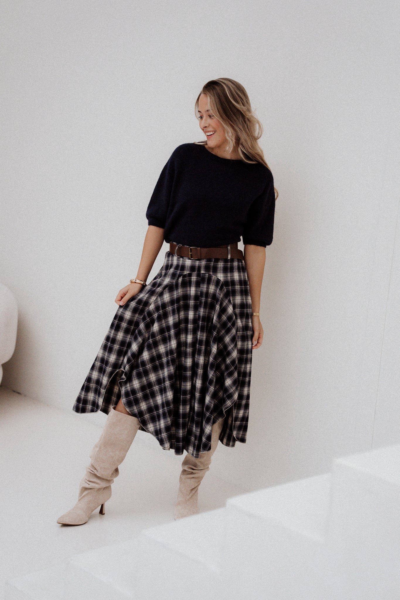Emma trui blauw