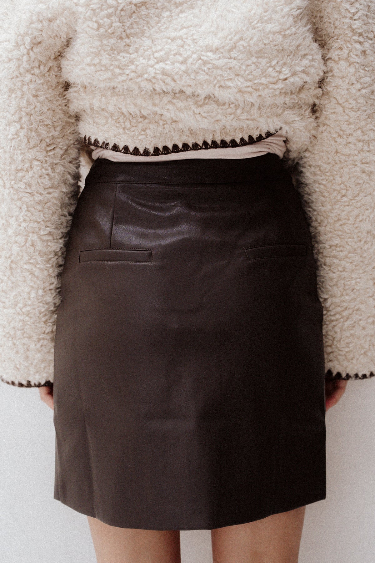 Alana Skirt Dark Brown