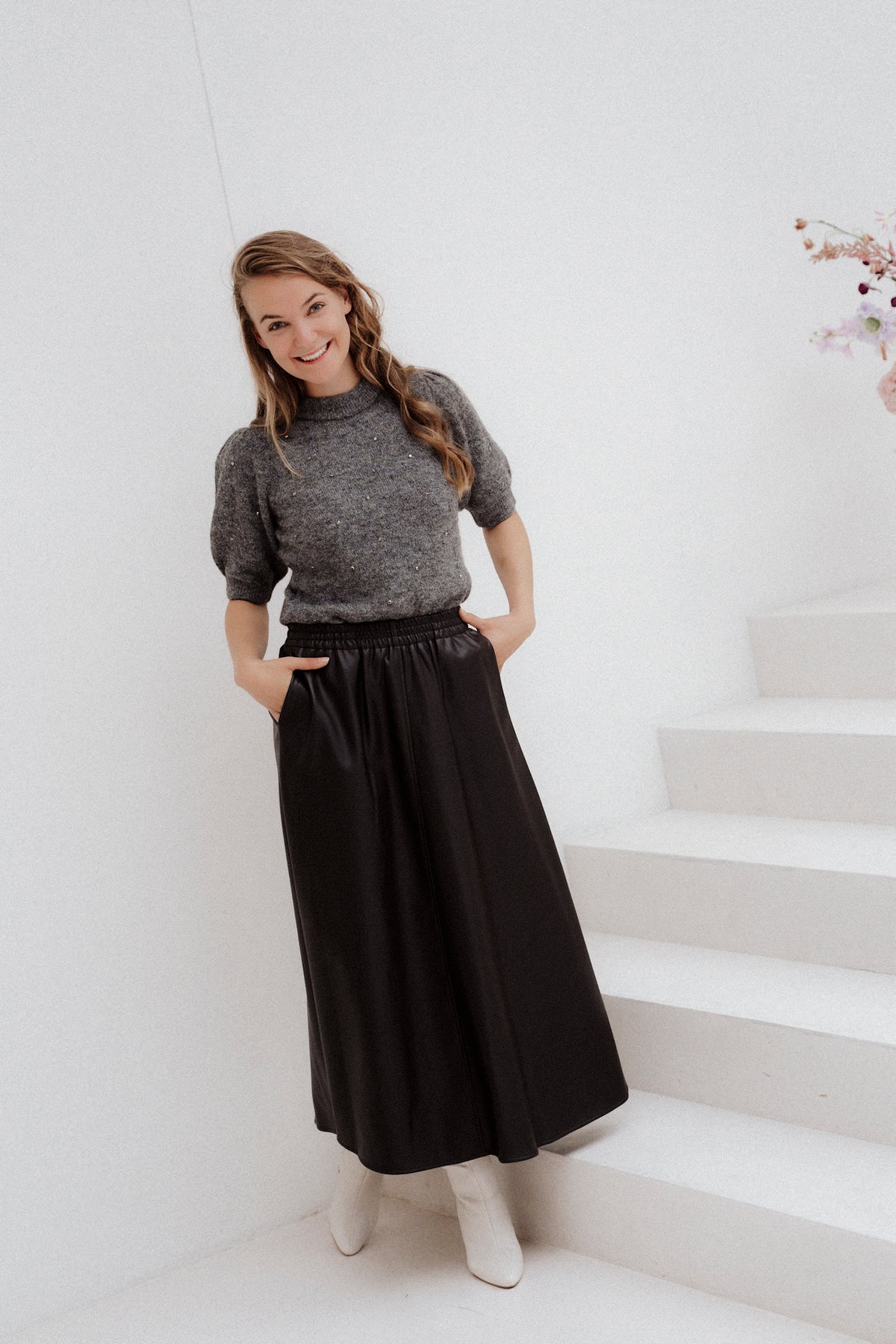 Sweater S/SLVE Diamonds Grey