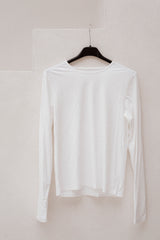 Elissa Longsleeve White