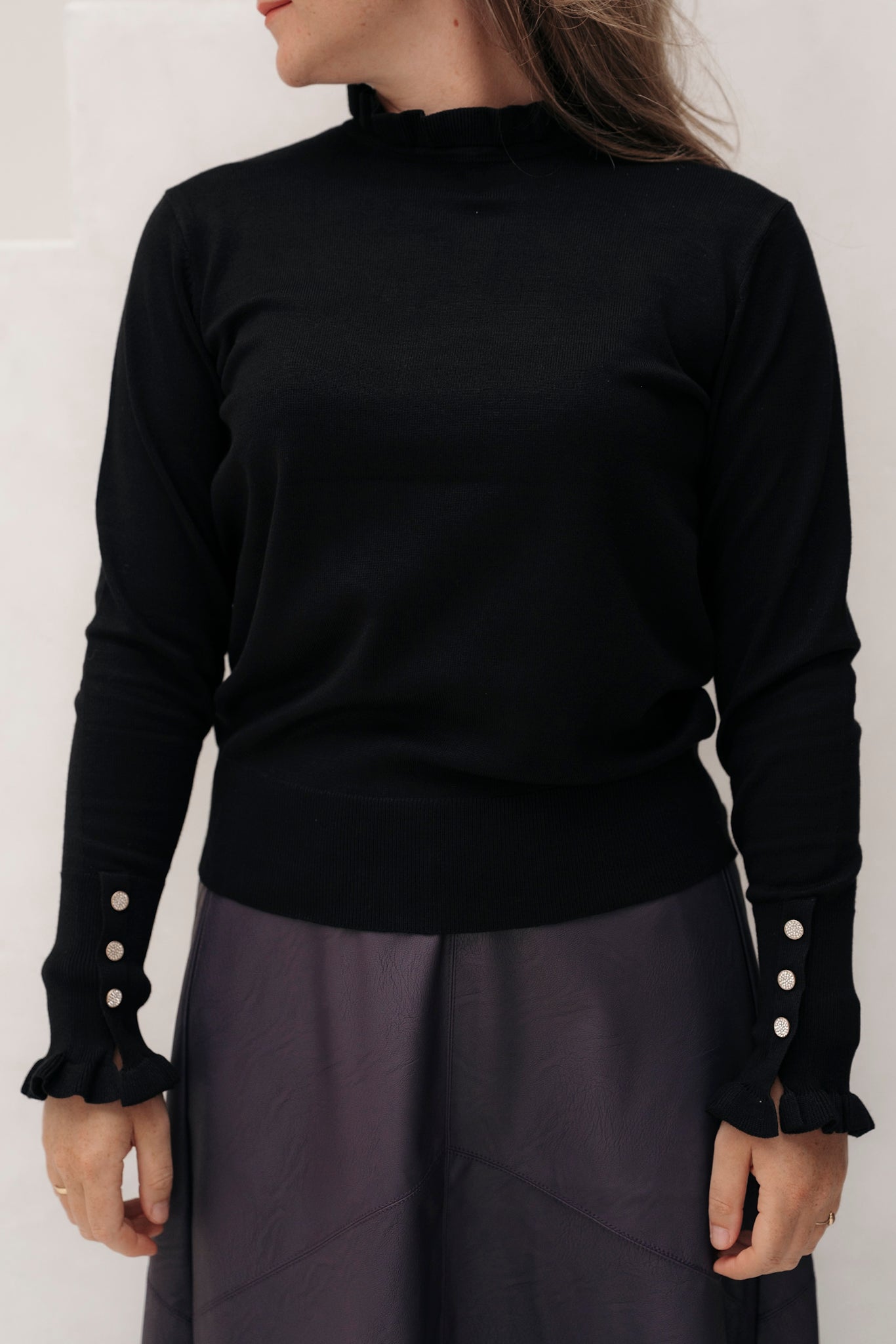 Fqkatie-Pullover Black