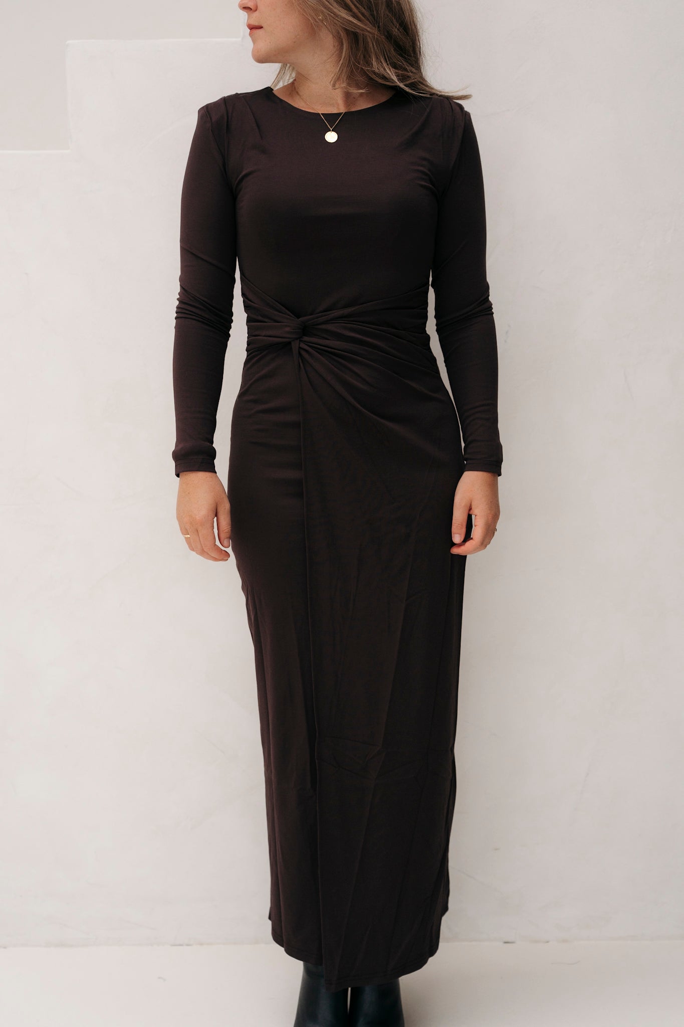 Donne Dress Dark Chocolate