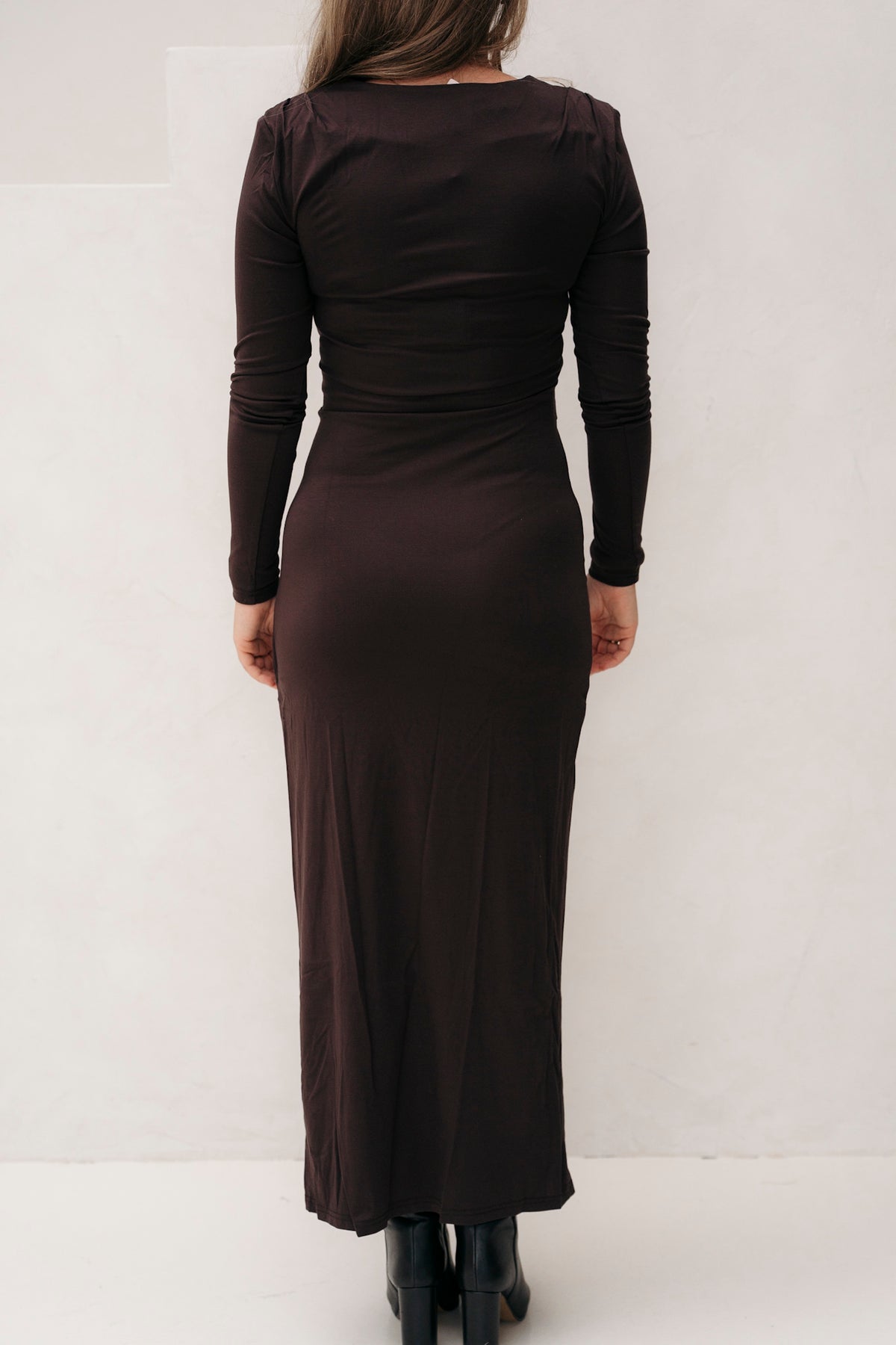Donne Dress Dark Chocolate