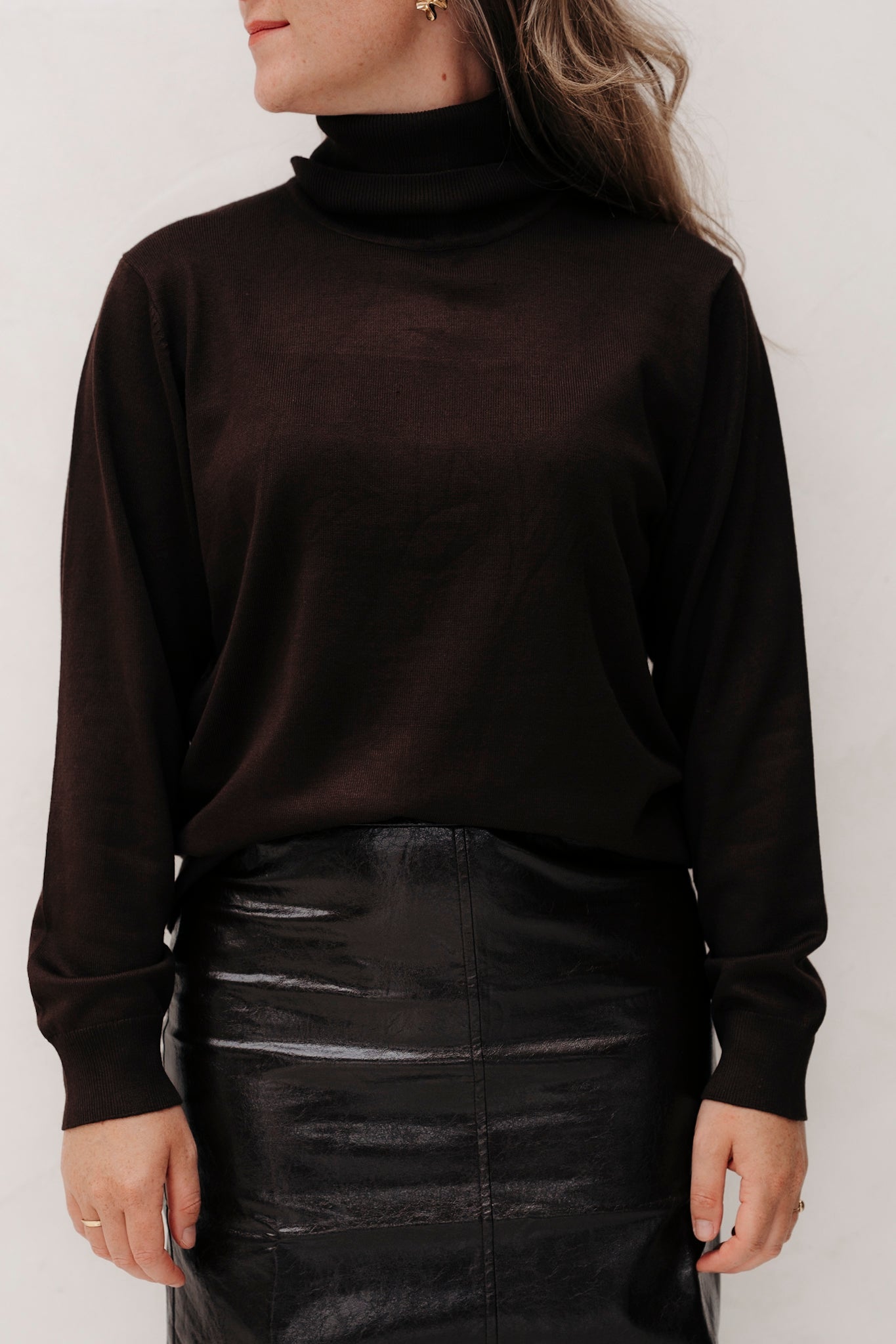 Fqkatie Pullover Rollneck Mole