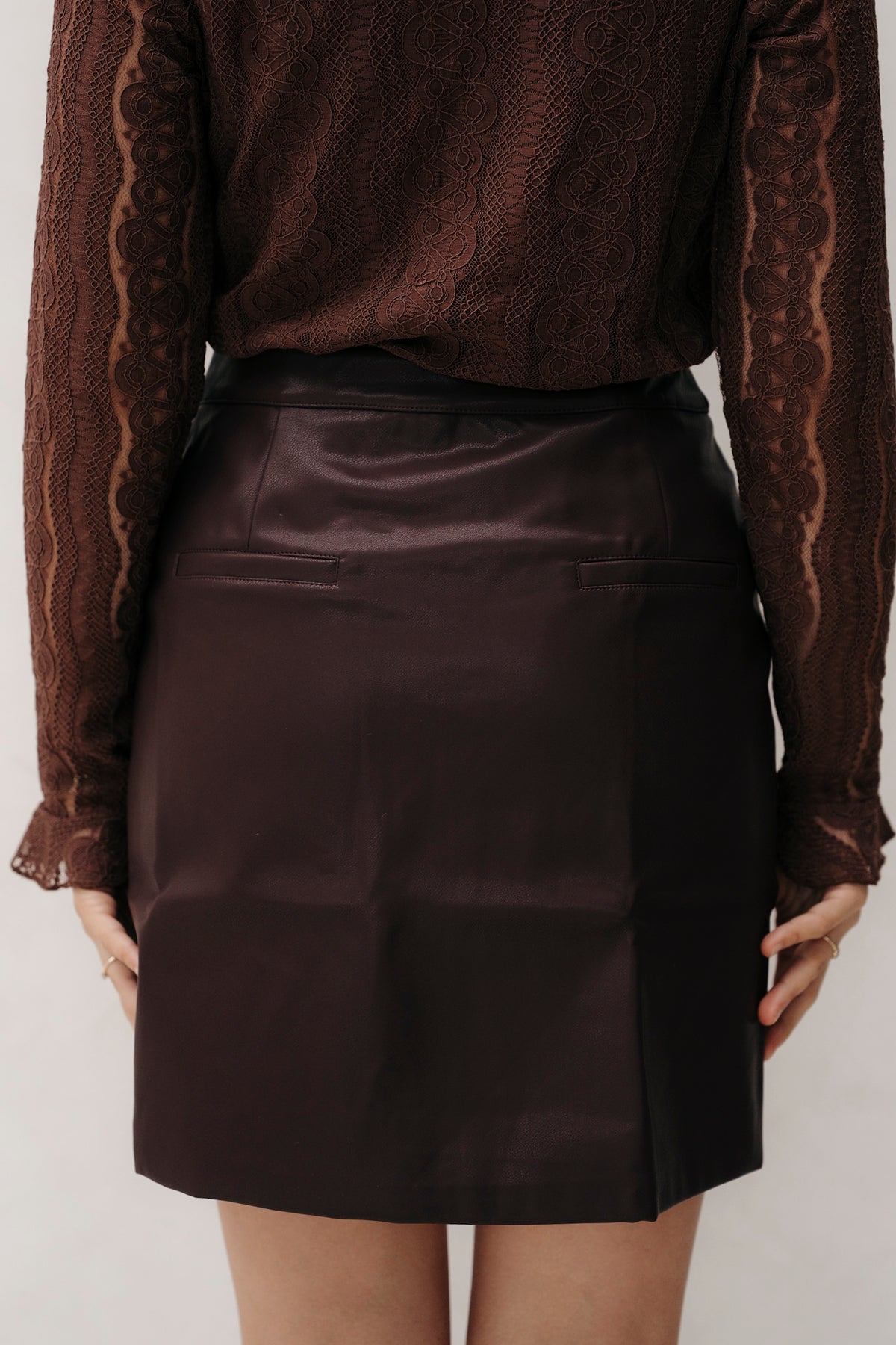 Alana Skirt Aubergine