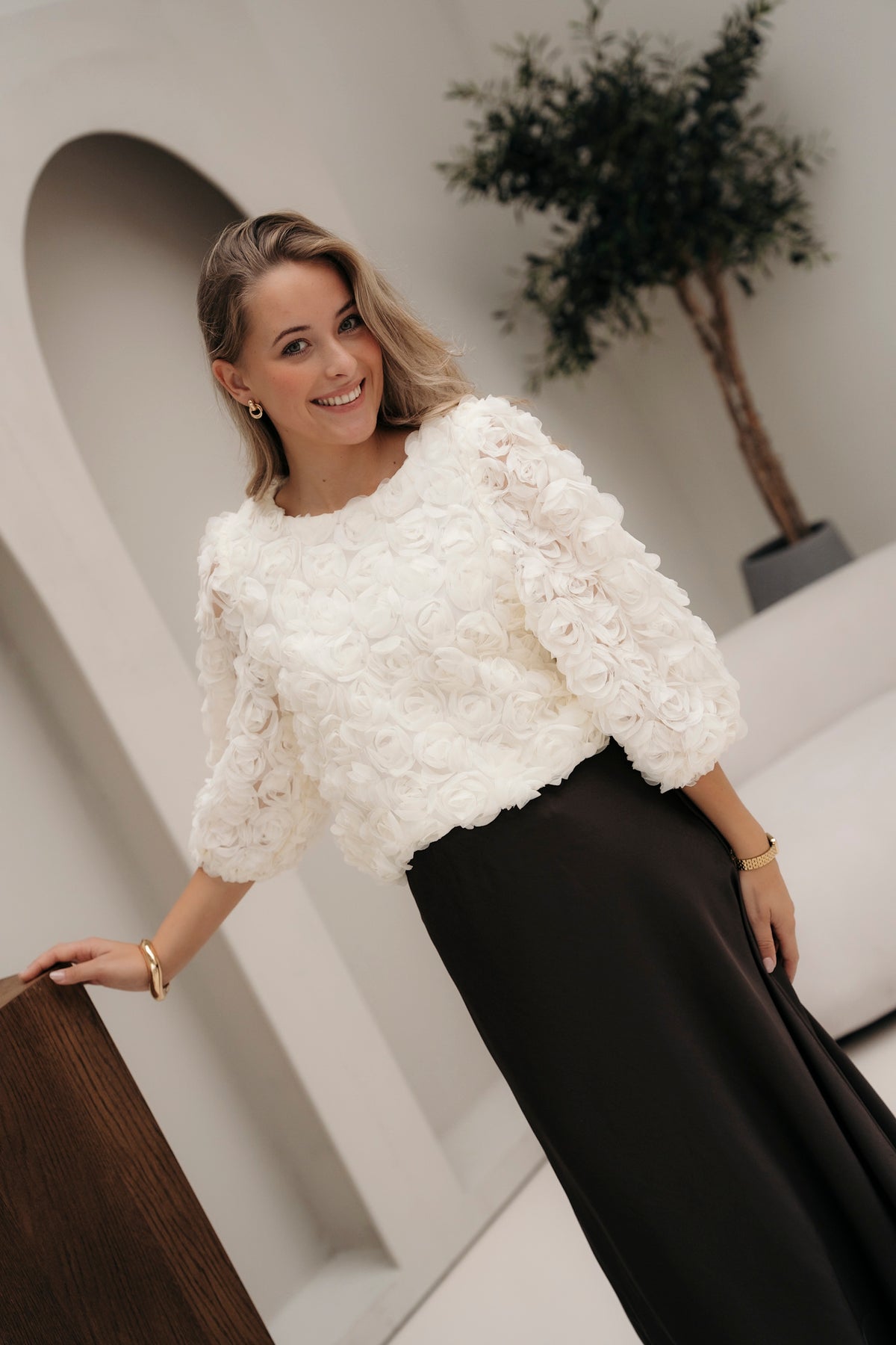 SL Top Off White 26585