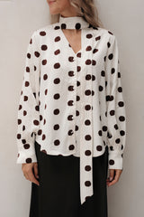 SL Top Off/white-Brown 26633