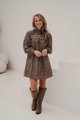 Bente dress bloemprint