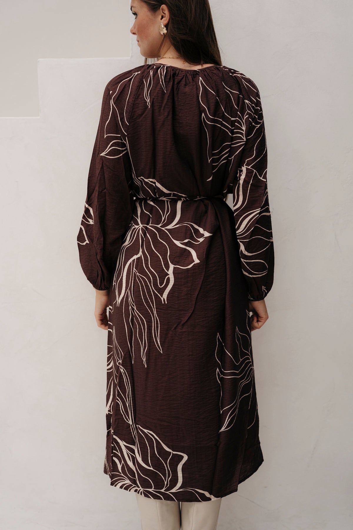 SL Dress Brown/Sand 26643