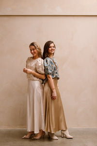 Annelien skirt beige