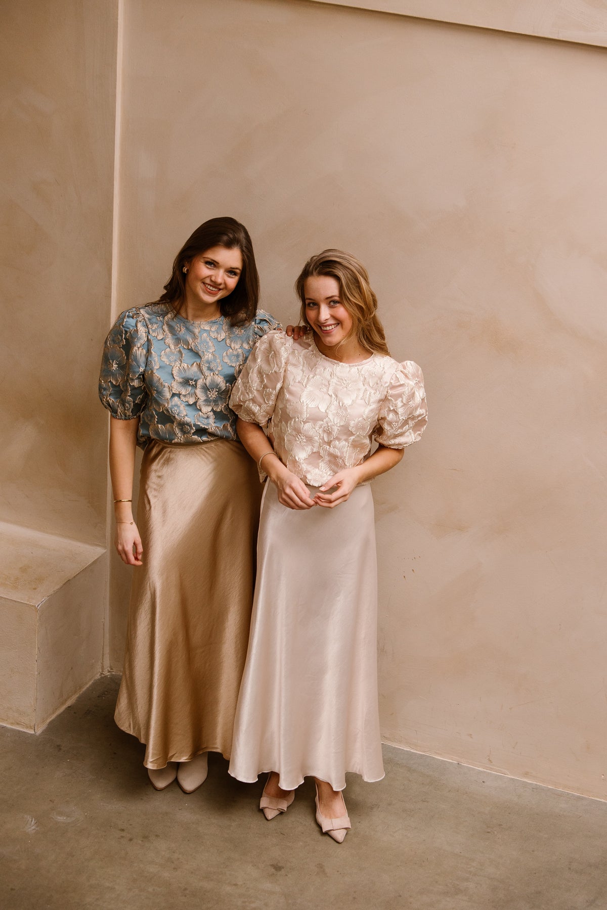 Annelien skirt beige