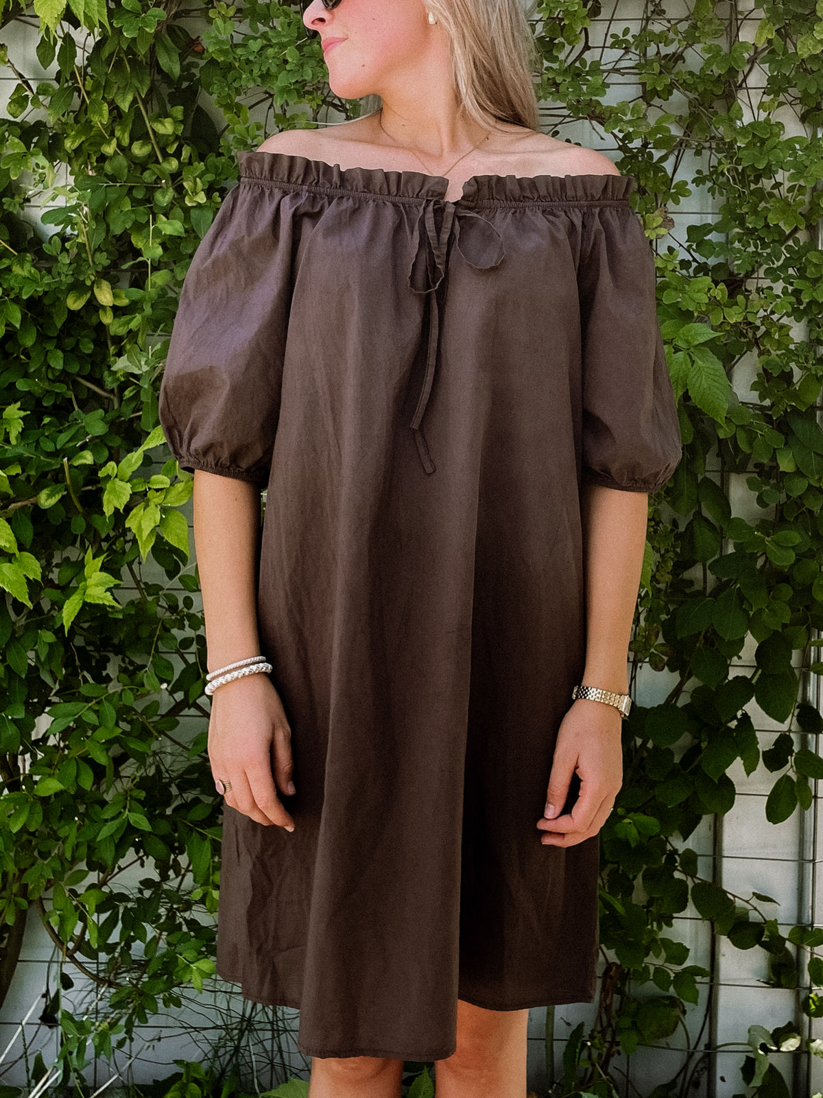 Darkbrown dress