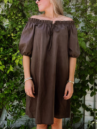 Darkbrown dress