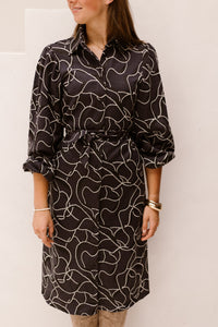 Liobhan dress - Dark jeans blue / black