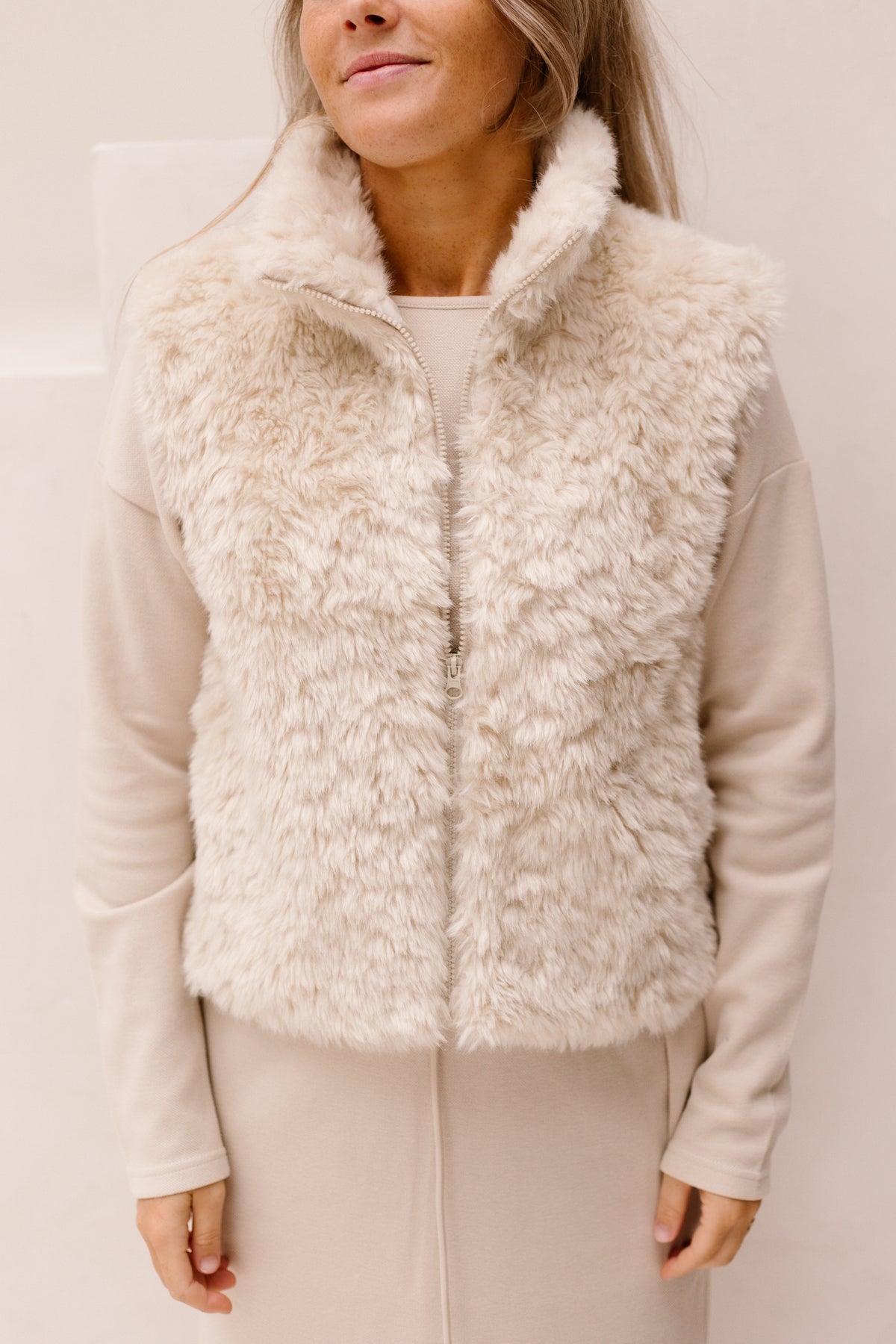 Laluna gilet sand