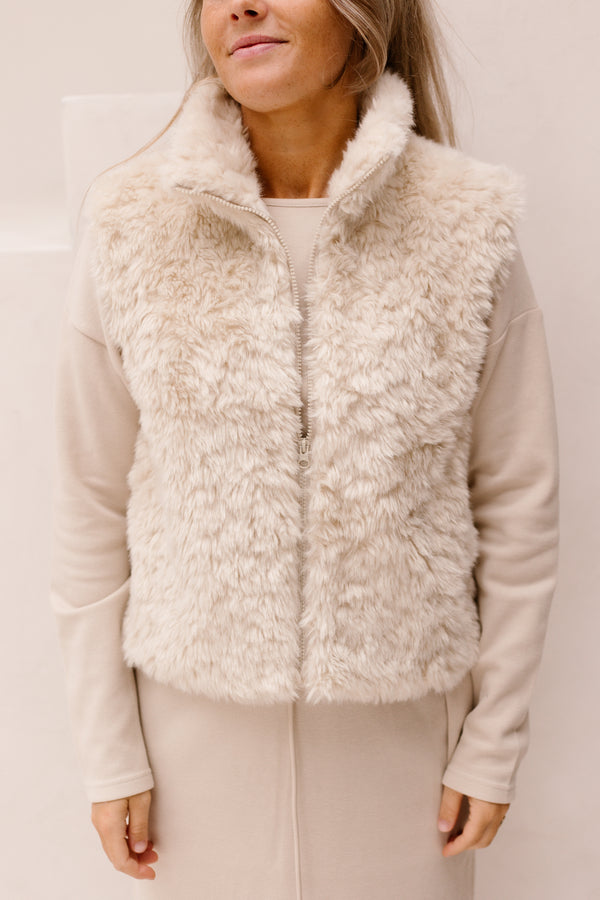 Laluna gilet sand