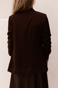 Blazer 3/4 slve - Cacao - 10501