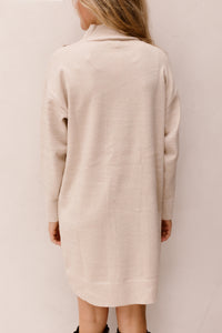 Dress melange lurex - Biscuit - 02512