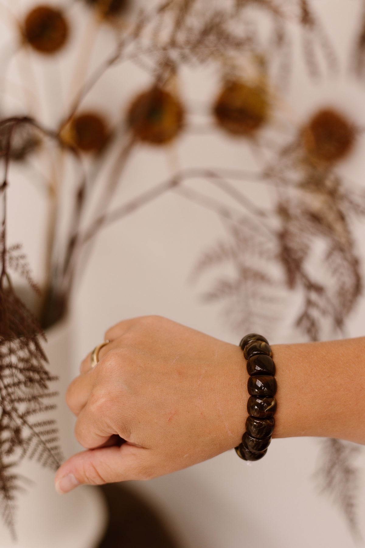 Armband Ellen bruin 2411