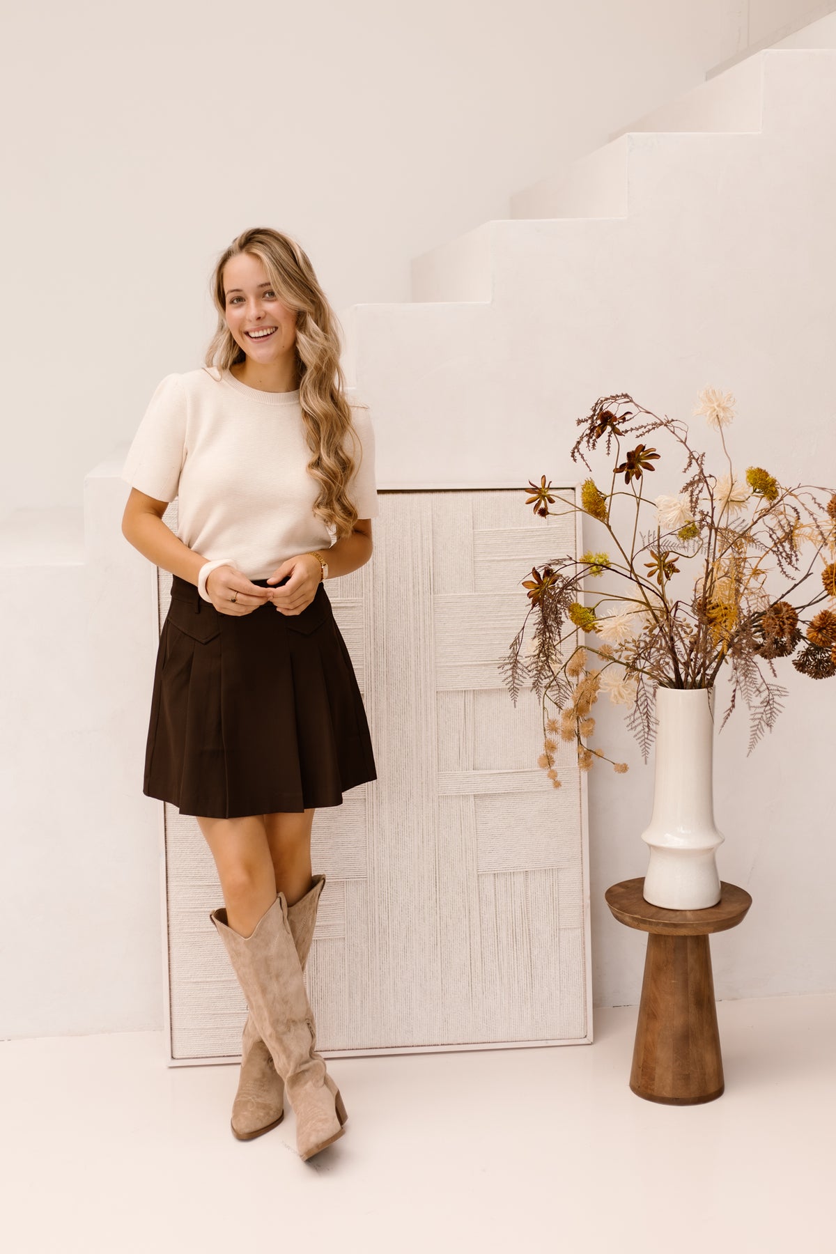 Objandri RE Knit Pullover Birch