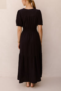 Alyssa knot dress darkblue