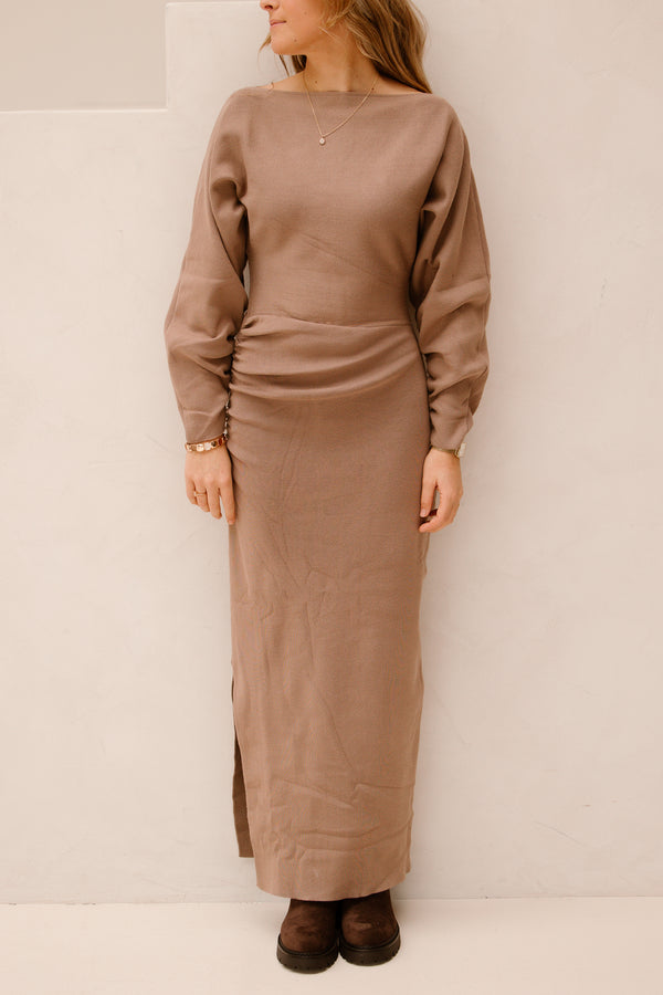 Willeke dress taupe