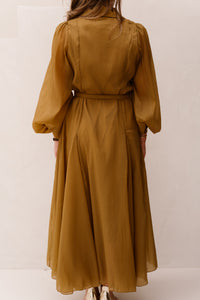 Bertina Jurk Khaki