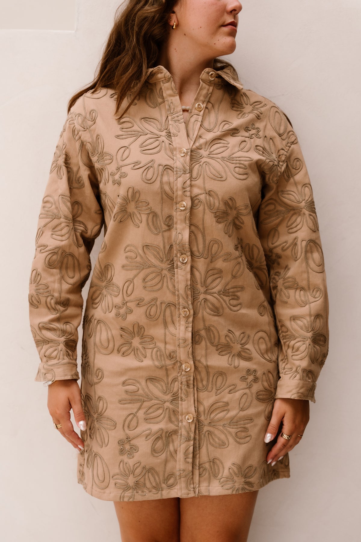 Ellis Dress Khaki