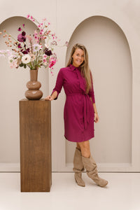 Dress bow magenta - 202708