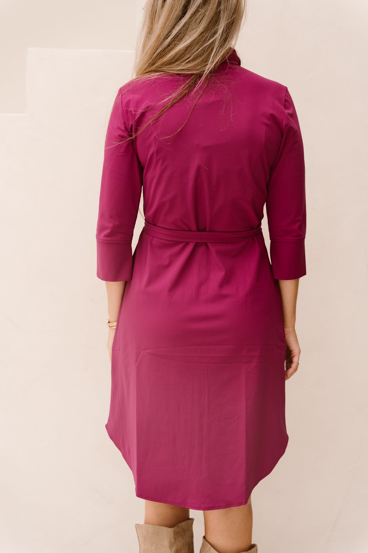 Dress bow magenta - 202708