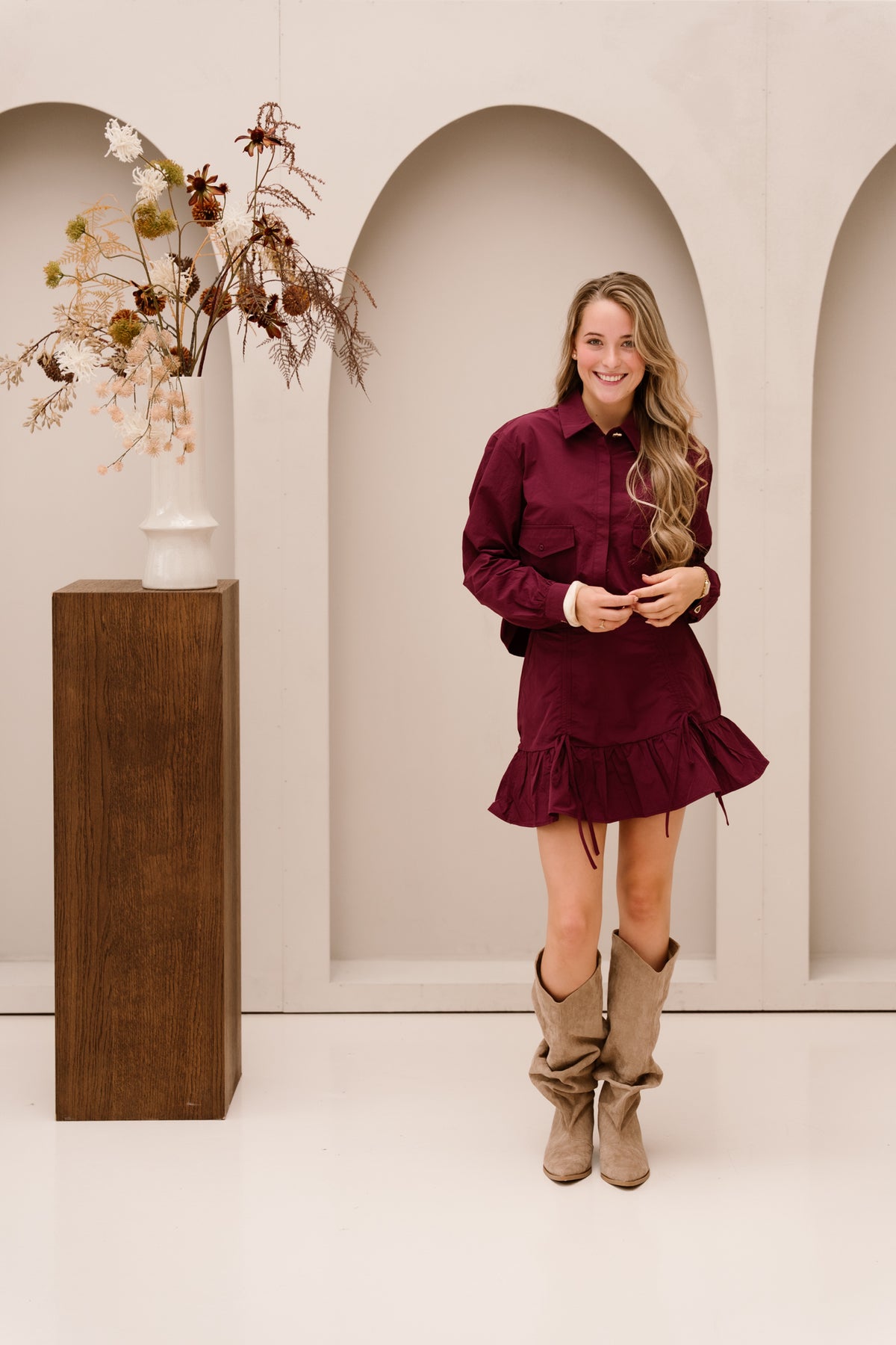 Mase Skirt Mulberry