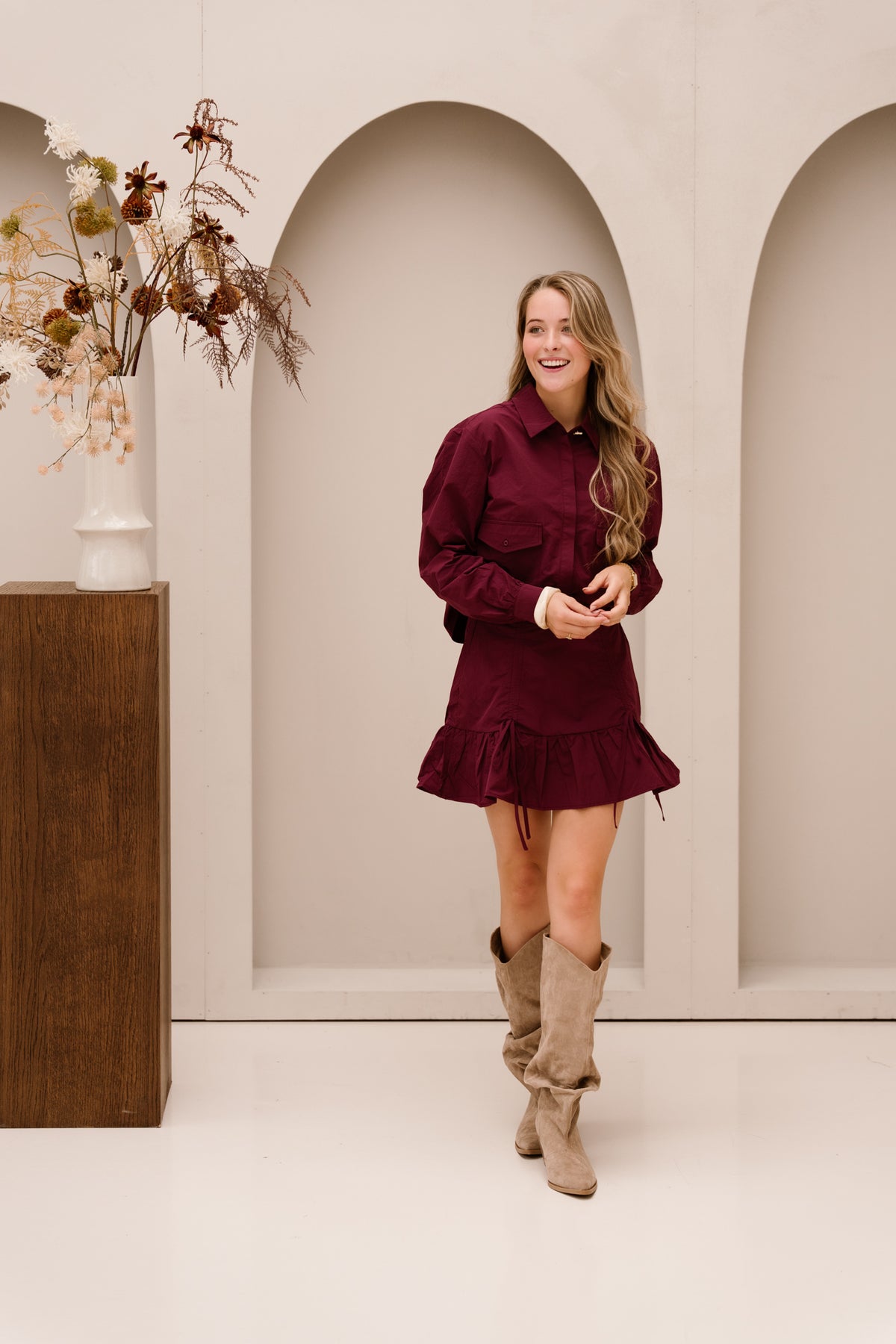 Mase Skirt Mulberry