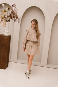 Daisy dress beige