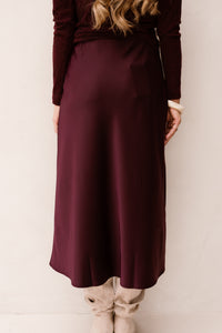 Yaspella HW Midi Skirt Noos Fig