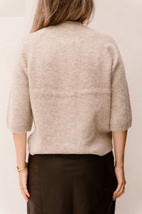 FQastrid Cardigan Taupe Melange