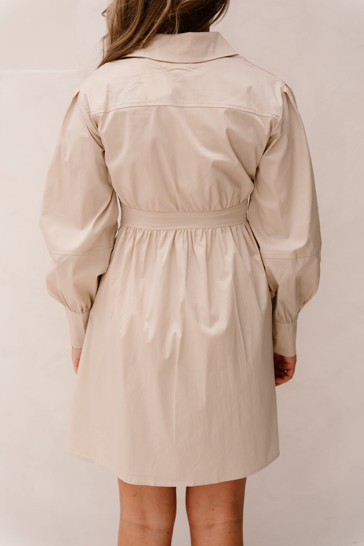 Dirkje dress beige