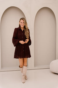 Bibine Dress Kant Plum