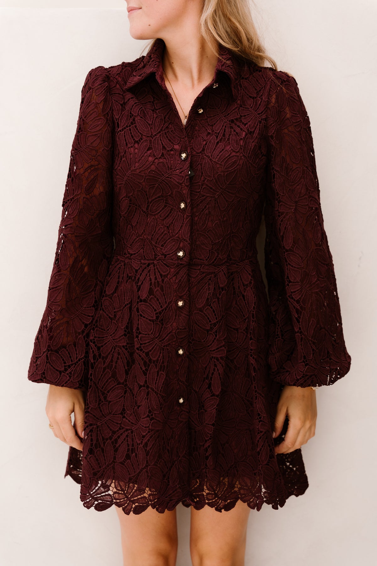 Bibine Dress Kant Plum