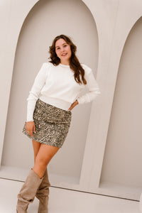 Dora top creme