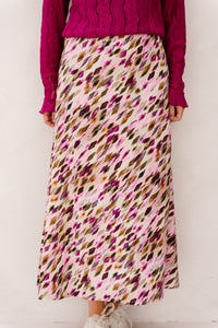Skirt long argyles print - 202529
