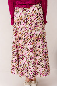 Skirt long argyles print - 202529
