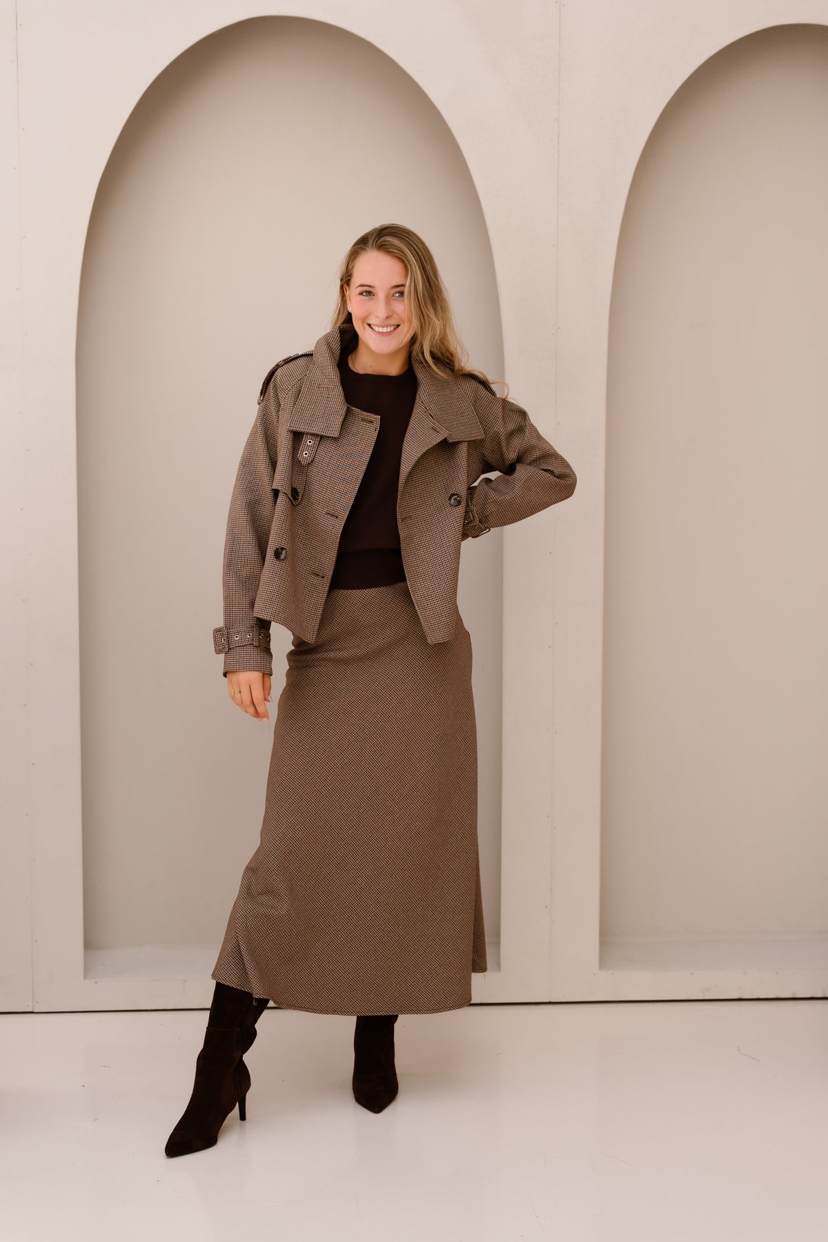 Cato skirt ruit