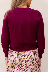Cardigan magenta - 202903