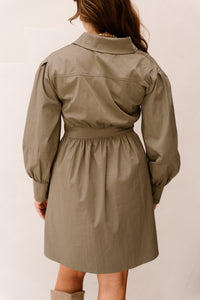 Dirkje dress green