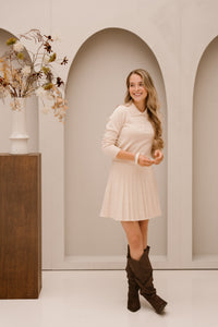 Britt polo top beige